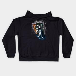 Dare to be different cats Kids Hoodie